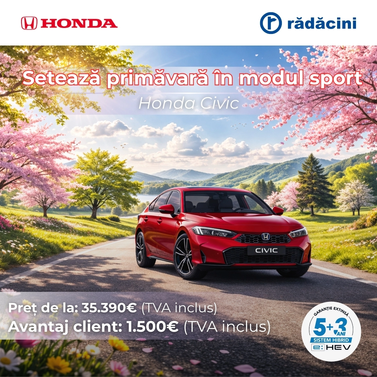 Honda Civic Campanie Radacini