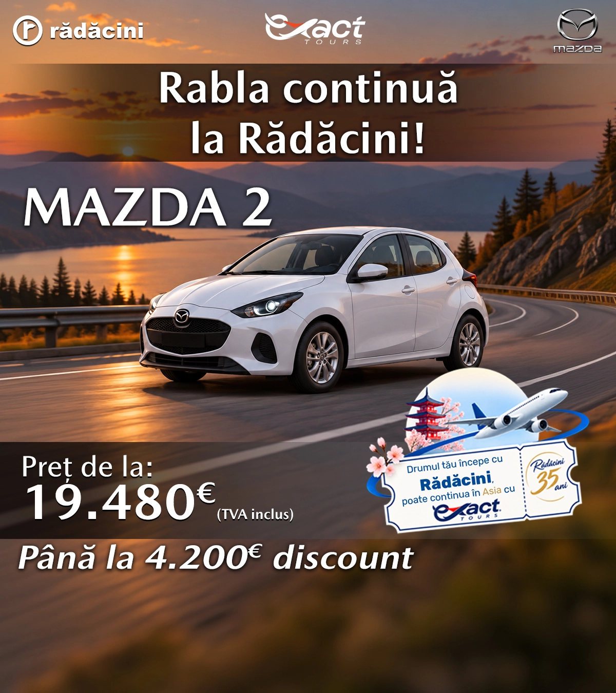 Mazda 2 octombrie