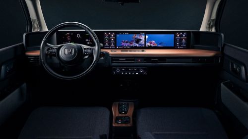 honda e interior