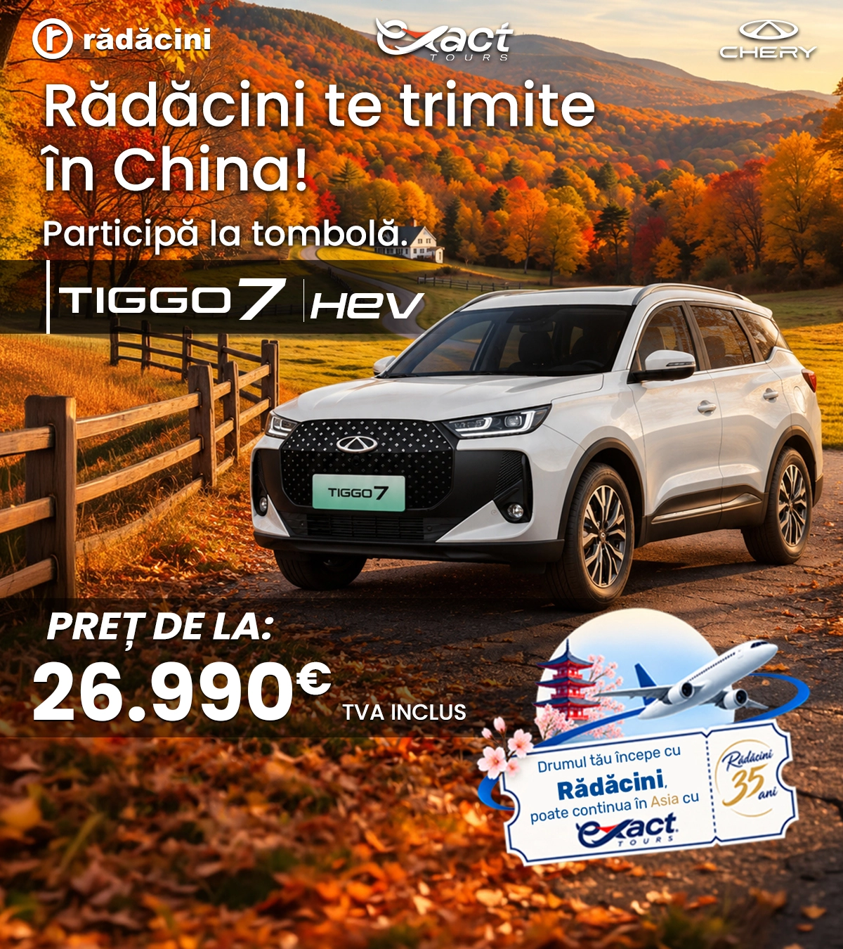 TIGGO 7 HEV octombrie
