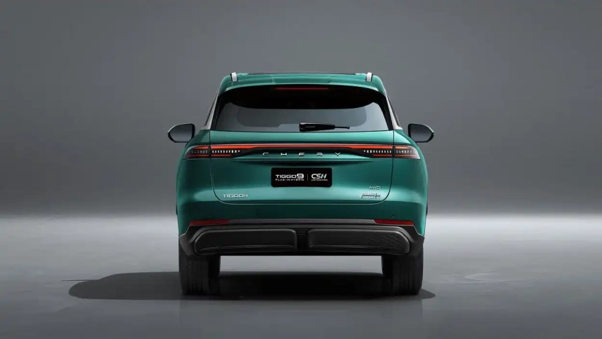 Chery Tiggo 9 Phev Back Slider Green Color Awd