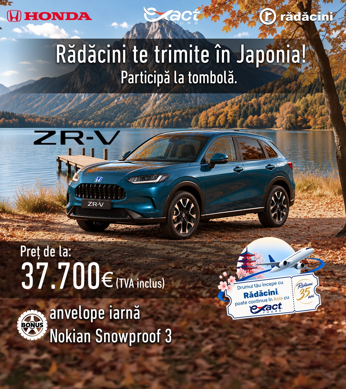 Campanie octombrie Honda ZR-V