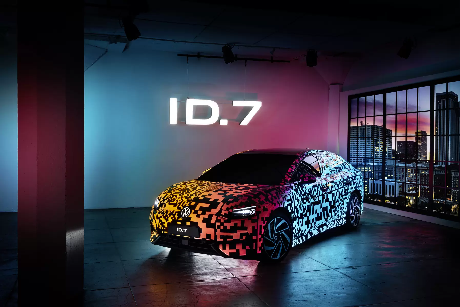 Noul sedan Volkswagen ID.7 prezentat in premiera mondiala