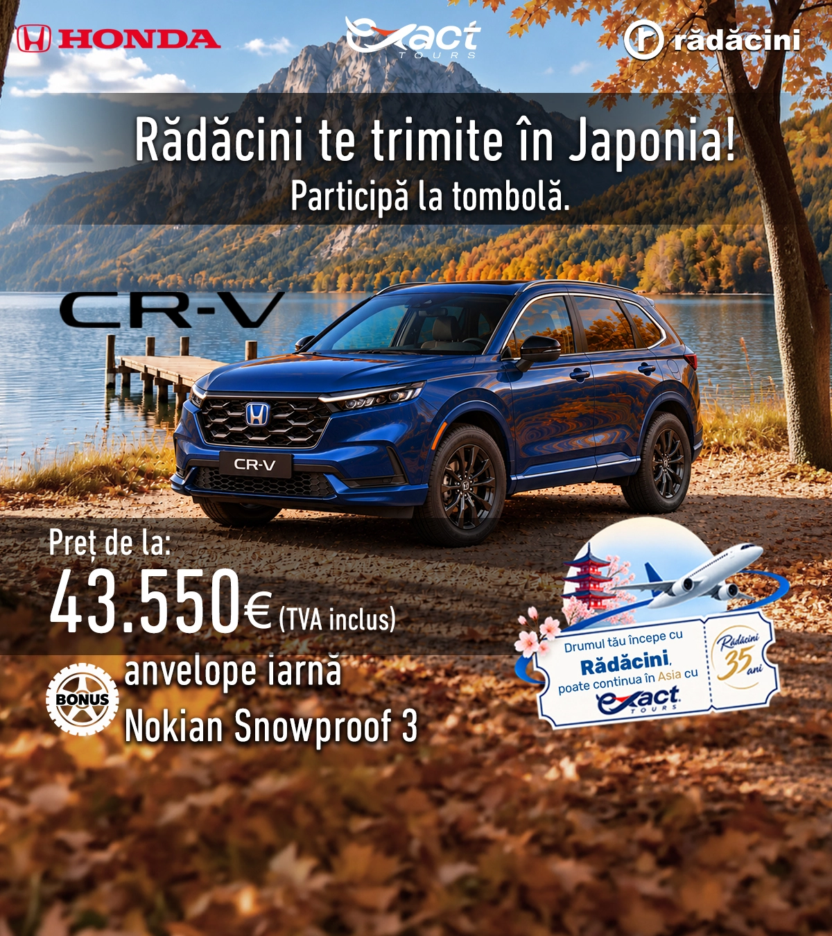 Campanie Honda CR-V