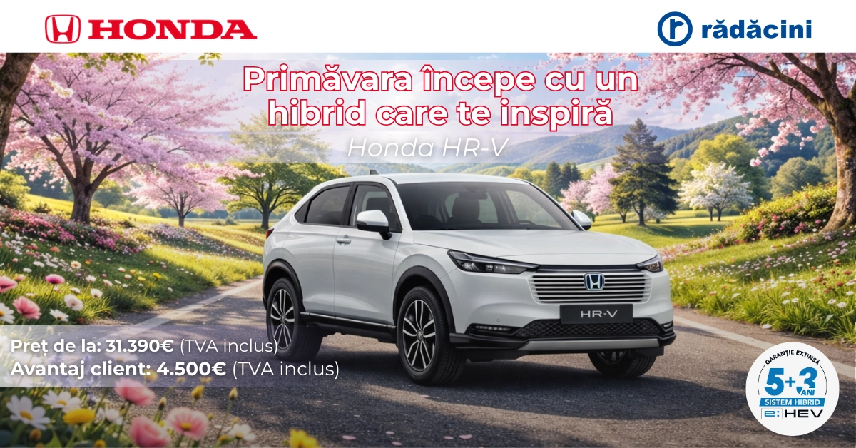 Campanie primavara Honda HR-V Radacini