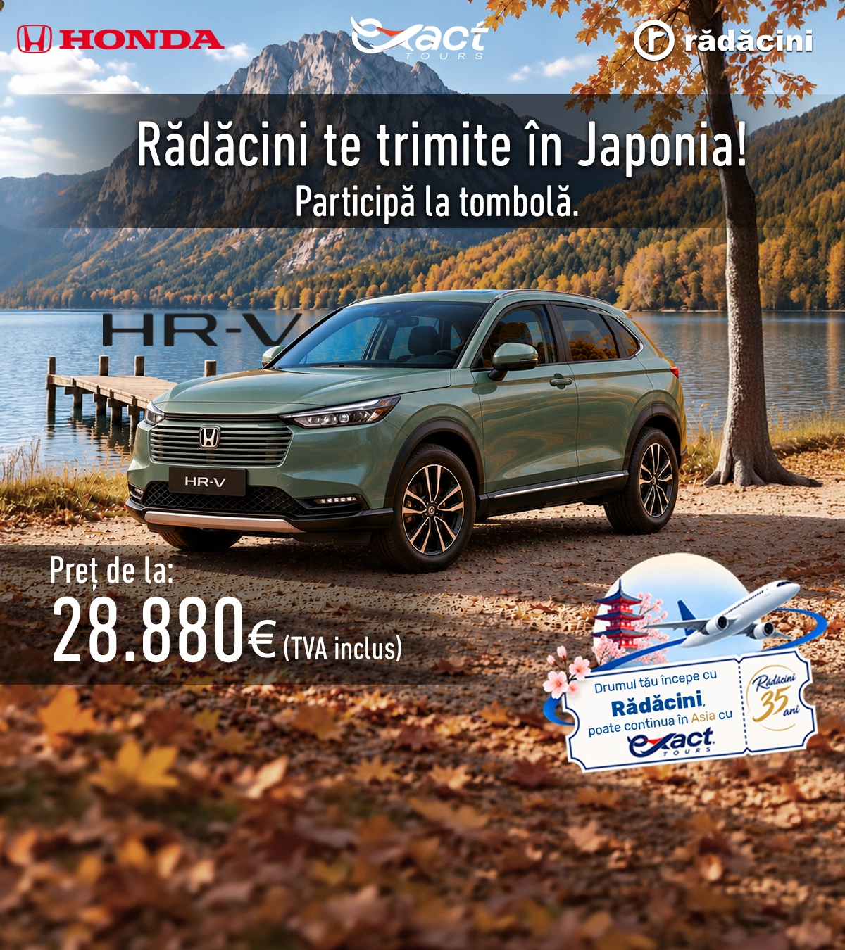 Campanie Honda HR-V octombrie