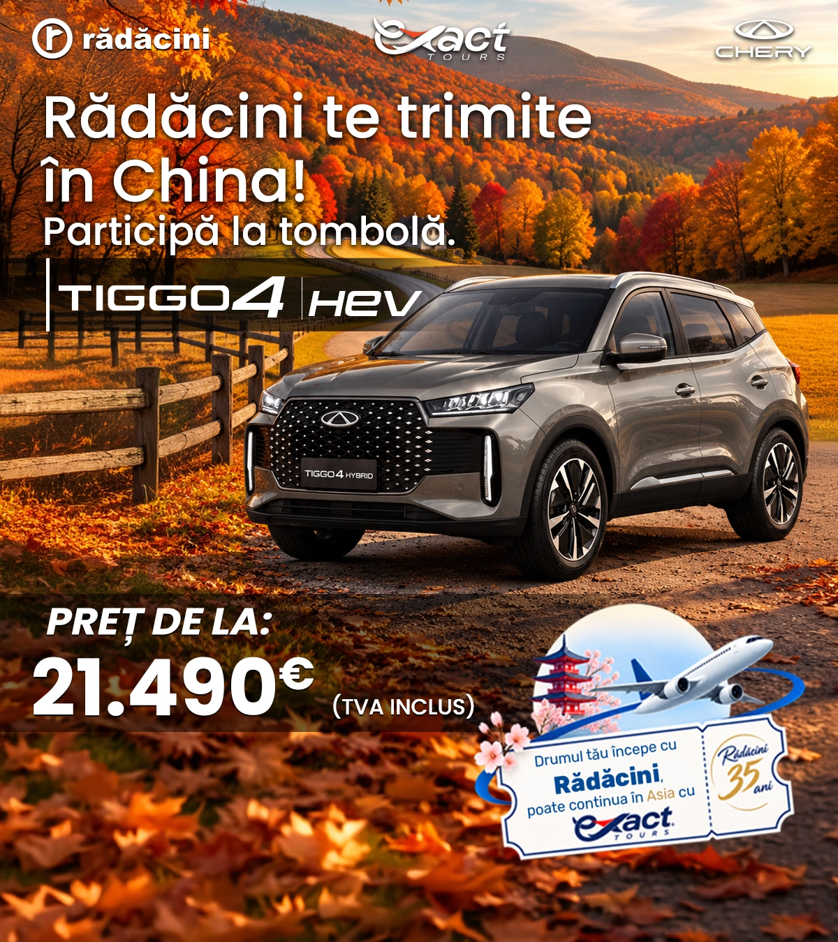 Chery TIGGO 4 octombrie