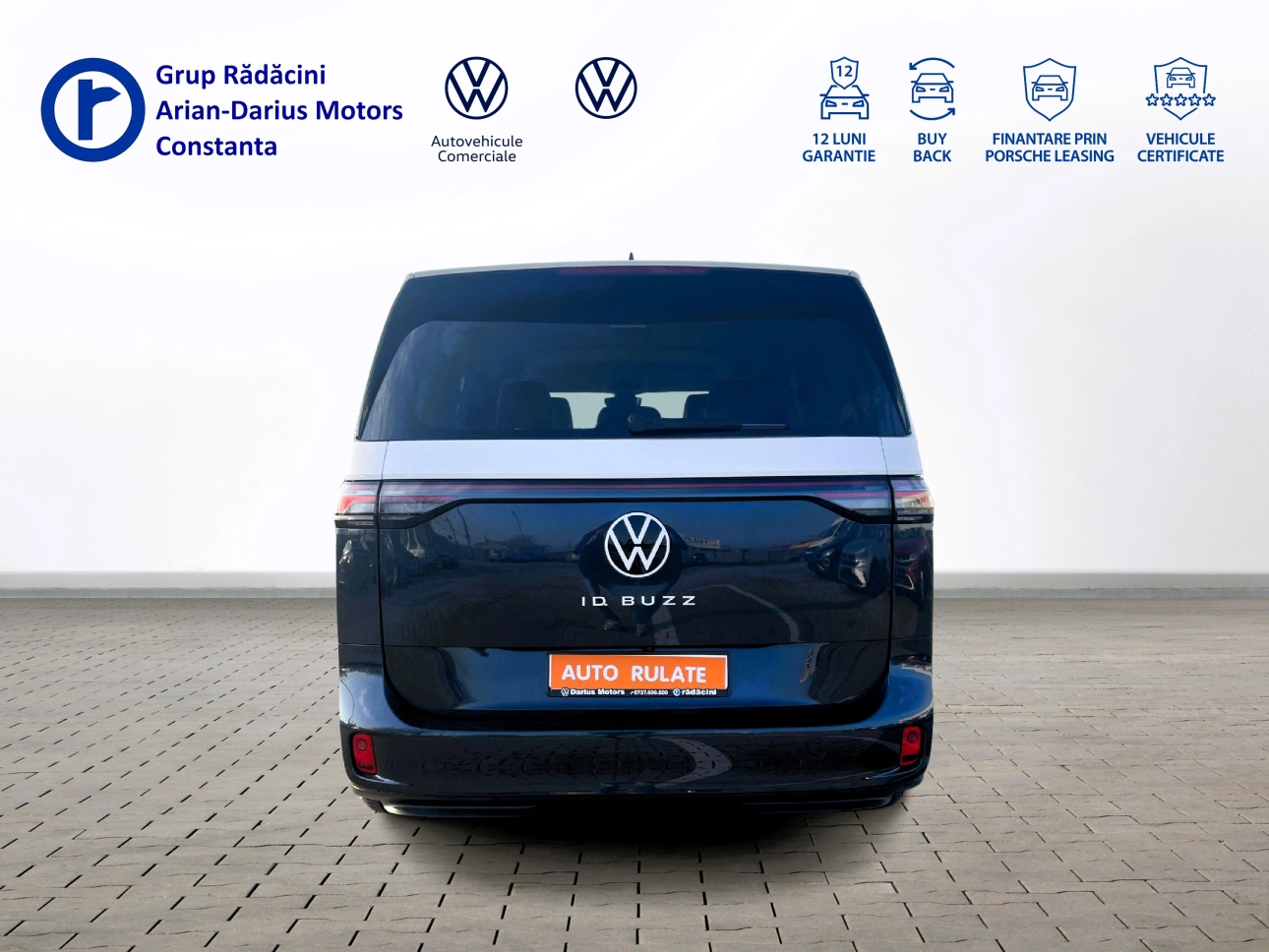 Volkswagen ID.BUZZ 100% electric.