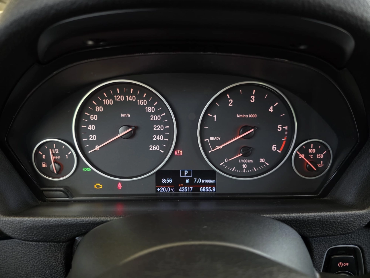 BMW 318d F30 LCI 2.0D 150CP AT RWD ADVANTAGE 2018