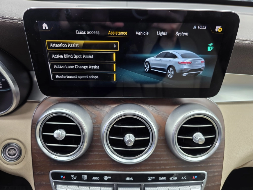 MERCEDES BENZ GLC COUPE 300d 2.0 245CP 9-GTRONIC 4MATIC AMG LINE LUXURY 2020