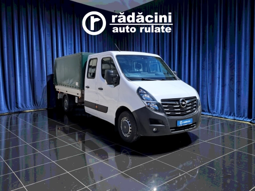 OPEL-MOVANO-Cabina dubla cu drop side-2020--Manuala