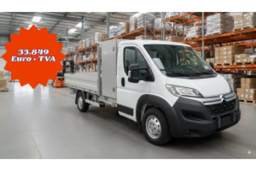 CITROEN-JUMPER Sasiu-Cabina sasiu-Bena basculabila trilaterala Scatolini-Diesel-2.2 BLUEHDI 140 S&S BVM6